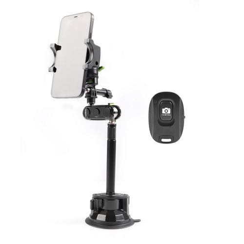 Soporte universal de ventosa con varilla de extensión y control remoto Bluetooth, UBA-GPLB